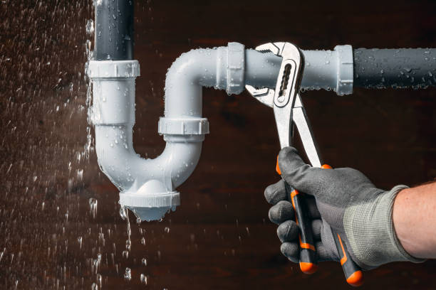 Professional Drain Cleaning technician working in Lowell, WI